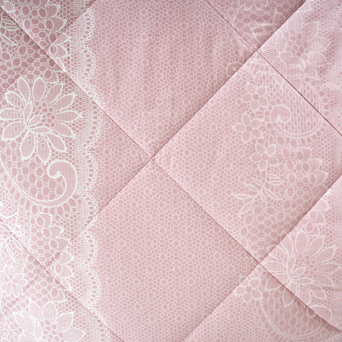 Quilt 110GSM 100% Cotton Shell Filigree Heritage Garden Woodrose