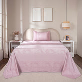 Bedsheet with Pillow Case 100% Cotton Filigree Heritage Garden Woodrose