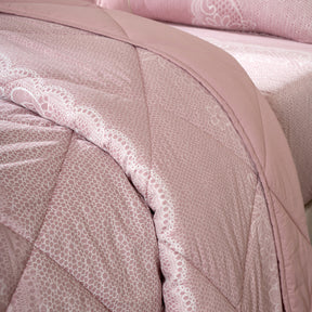 Quilt Set 4 Pcs Set Filigree Heritage Garden Woodrose