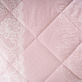 Quilt Set 4 Pcs Set Filigree Heritage Garden Woodrose