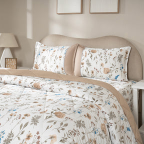 Quilt 100% Cotton Shell Rosellea Heritage Garden Marzipan