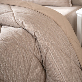 Quilt Set 4 Pcs Set Tessaro Heritage Garden Beige