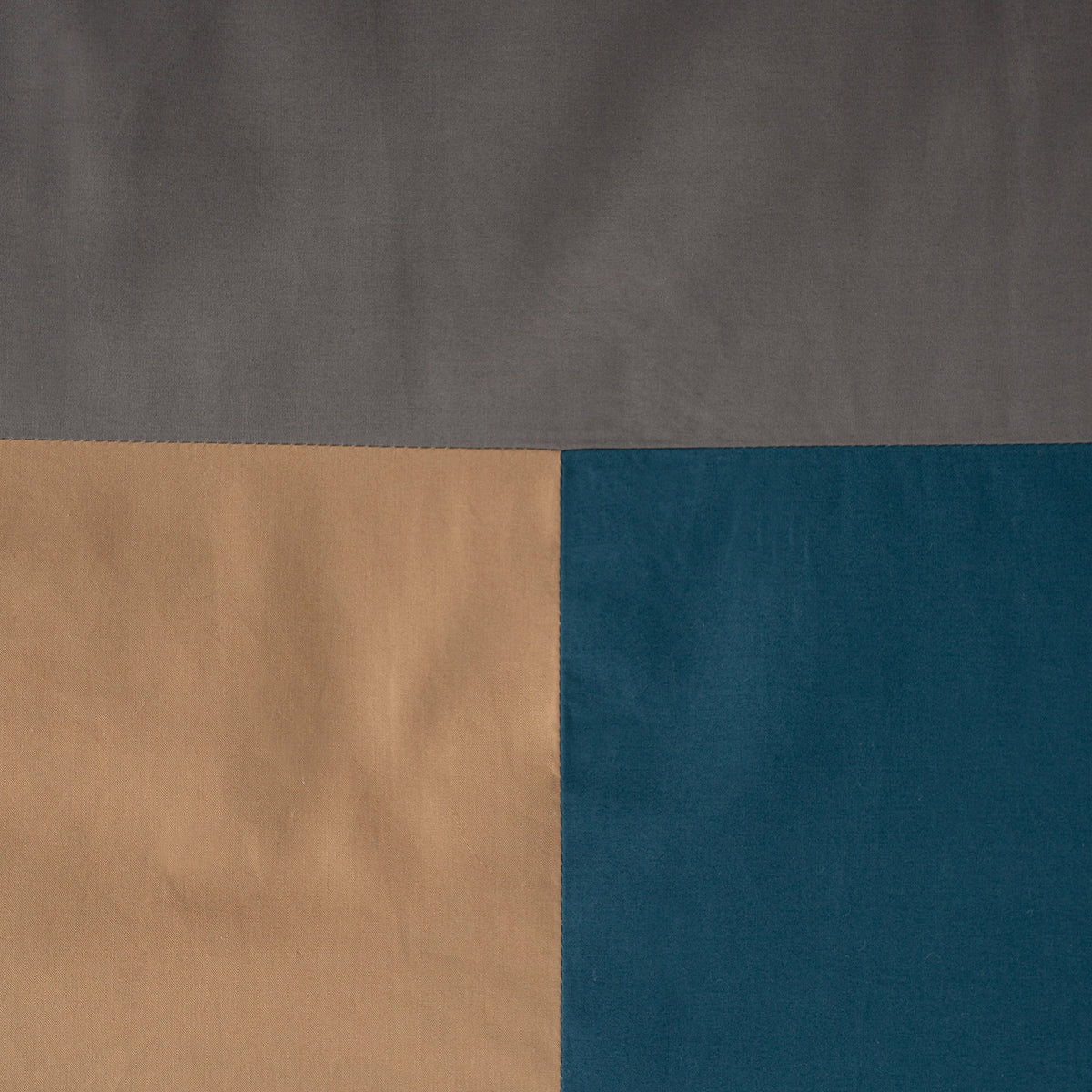 Quilt Set Ideal For Gifting Colorblock Quilt Set Saxsony Blue/Multi
