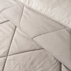 Quilt Set Ideal For Gifting Gravel Quilt Set Ash/Light Ash