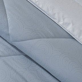 Quilt Set Ideal For Gifting Gravel Quilt Set Ornate Blue/Light Ornate Blue