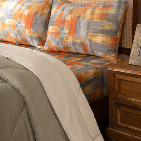 Quilt Set Ideal For Gifting Gravel Quilt Set Sliver Sage/Light Silver Sage