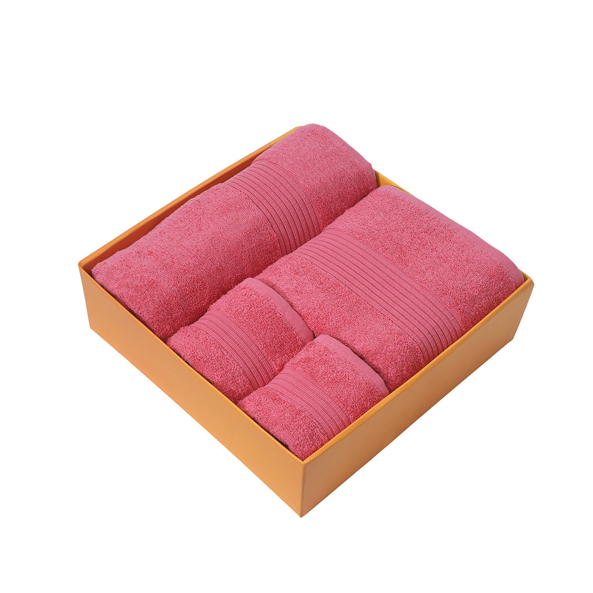 Bath Set 5 Pcs Ideal For Gifting Jeneth Pink