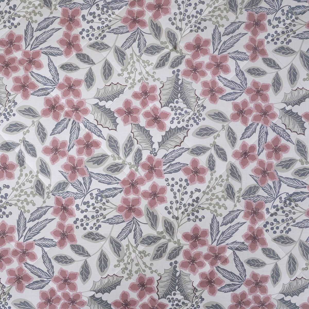 Hermosa Botanic Bloom Fleur Essence 4Pcs Red Quilt Set