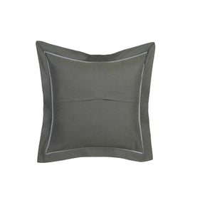 Emmie 100% Egyptian Cotton Woven Green 2PC Pillow Case Euro Set