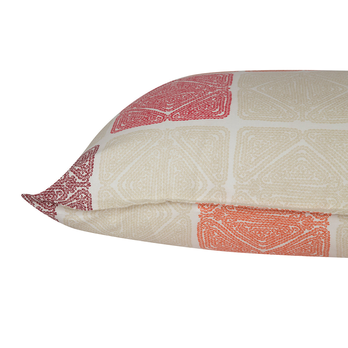 Inhouse Printed Revive Print Pillow Case Set Red