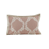Vintage Peached Fop Jacquard Pillow Sham Set Neutral