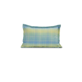 Matte Weave Plaid Woven 2PC Pillow Sham Set