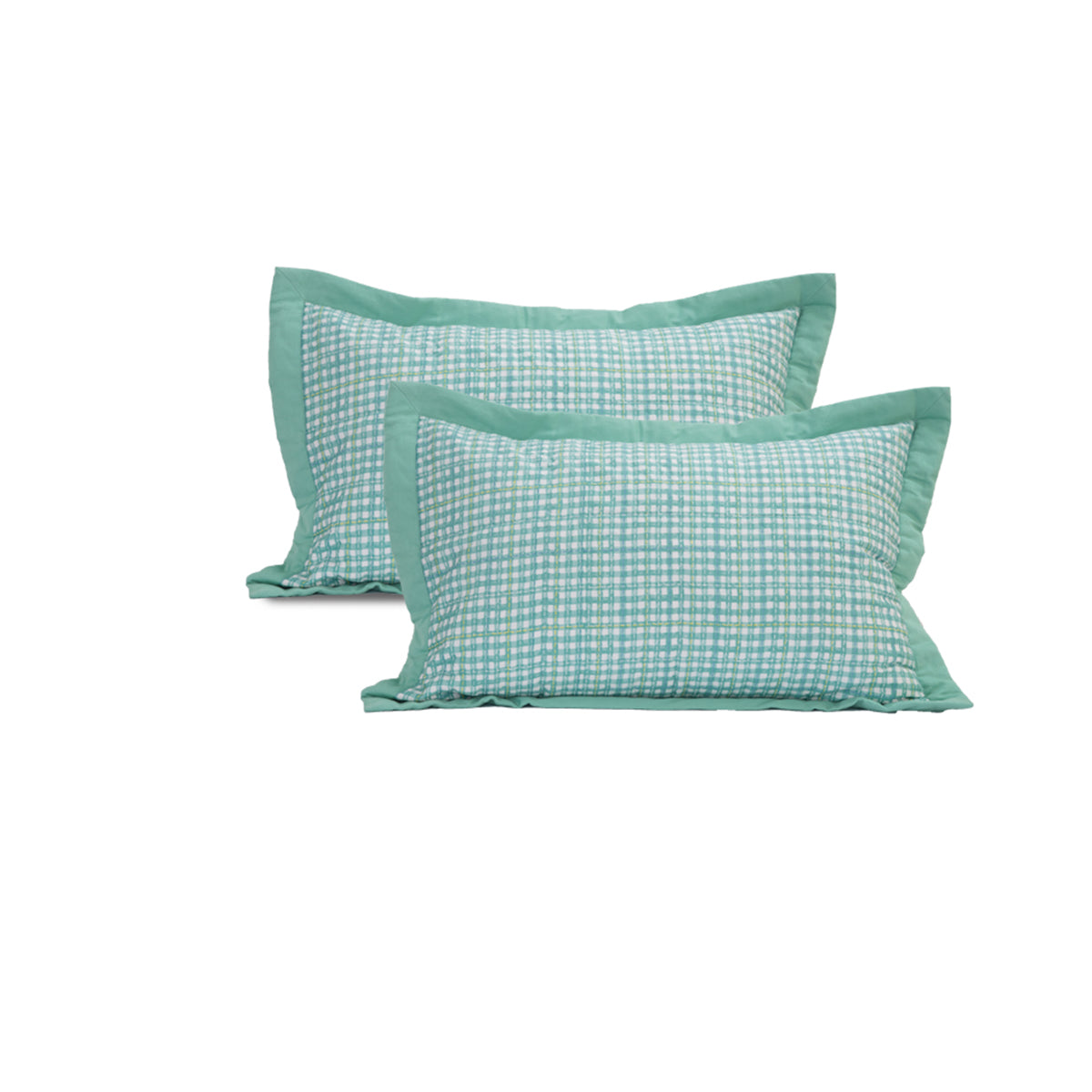Stitch Quilted 2PC Pillow Sham Set