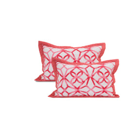 Stained Mosaic Quilted 2PC Pillow Sham Set