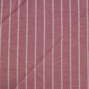 Adore 100% Natural Cotton Filling Summer AC Quilt/Quilted Bed Cover/Comforter Red