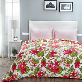 Malia Light Weight Extreme Winter Quilt Red
