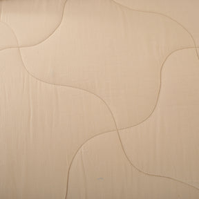 Vincent Reversible Summer AC Quilt/Quilted Bed Cover/Comforter Marzipan/Simply Taupe