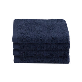 Casper Antimicrobial Antifungal Super Absorbent & Lofty Indigo Towel Set