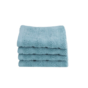 Casper Antimicrobial Antifungal Super Absorbent & Lofty Nile Blue Towel Set