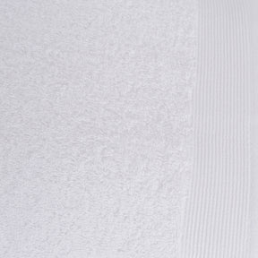 Colorart Embedded Stripe White Towel