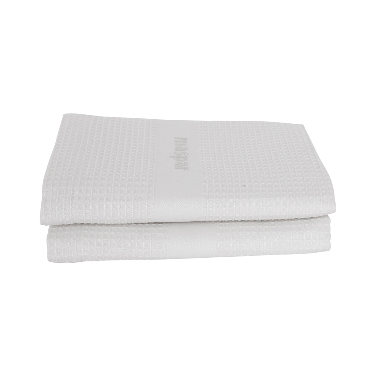 Catalina Waffle Antimicrobial Antifungal Super Absorbent Quick Dry Gym/Travel White Towel Set