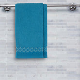 Co-Exist Zest Antimicrobial Antifungal Super Absorbent &amp; Soft Blue Towel Set