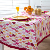 Maspar Exotica Print 100% Cotton Printed Table Cover Red