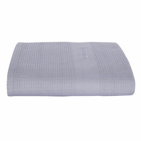 Catalina Waffle Antimicrobial Antifungal Super Absorbent Quick Dry Gym/Travel Vapour Blue Towel