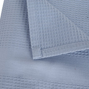Catalina Waffle Antimicrobial Antifungal Super Absorbent Quick Dry Gym/Travel Winter Sky Towel