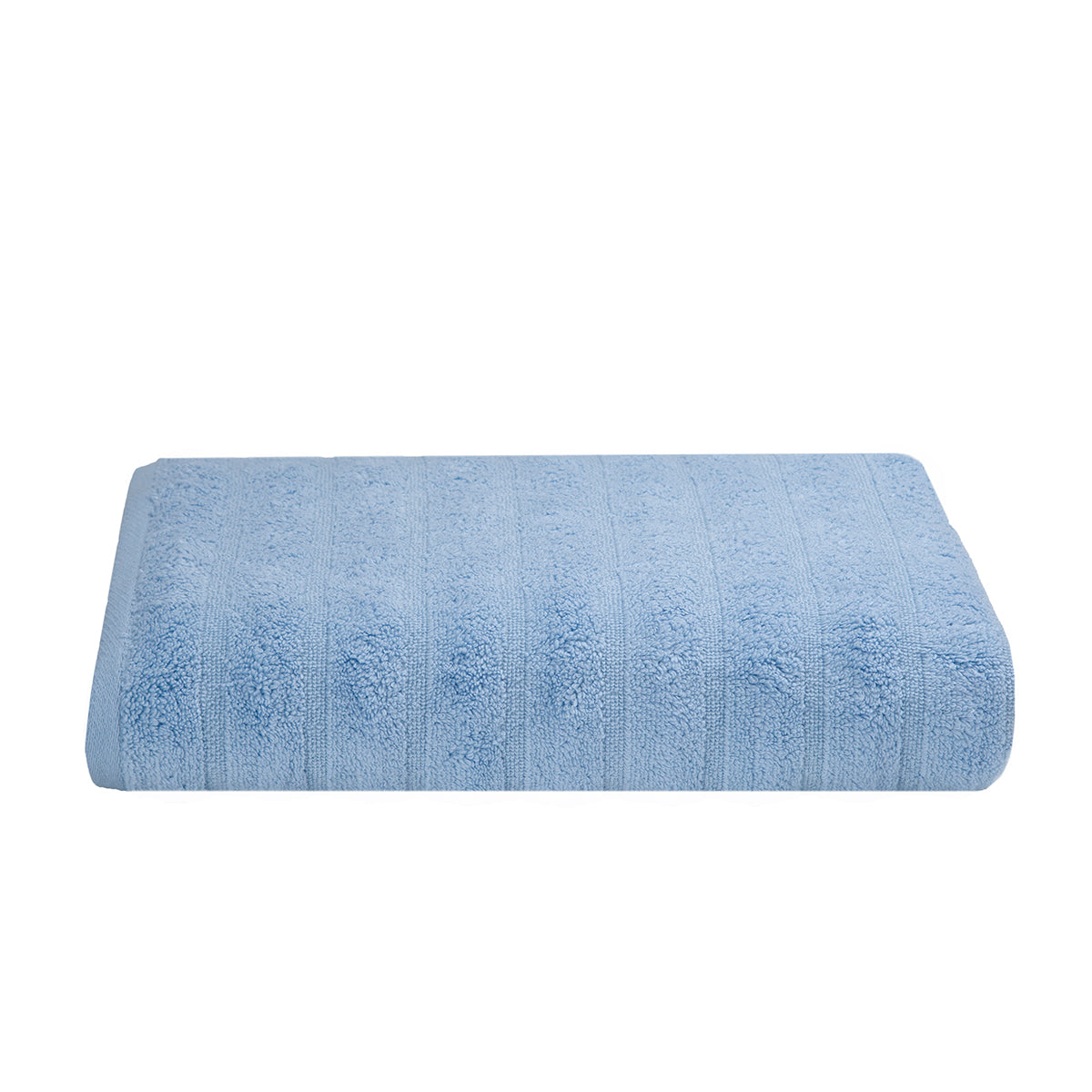 Casper Antimicrobial Antifungal Super Absorbent Lofty Baby Blue Towel