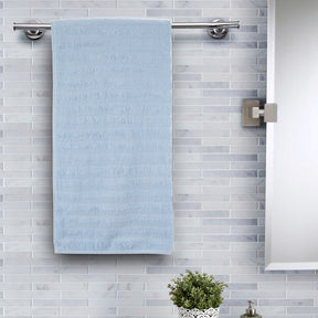 Casper Antimicrobial Antifungal Super Absorbent Lofty Baby Blue Towel