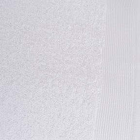 Colorart Embedded Stripe White Towel