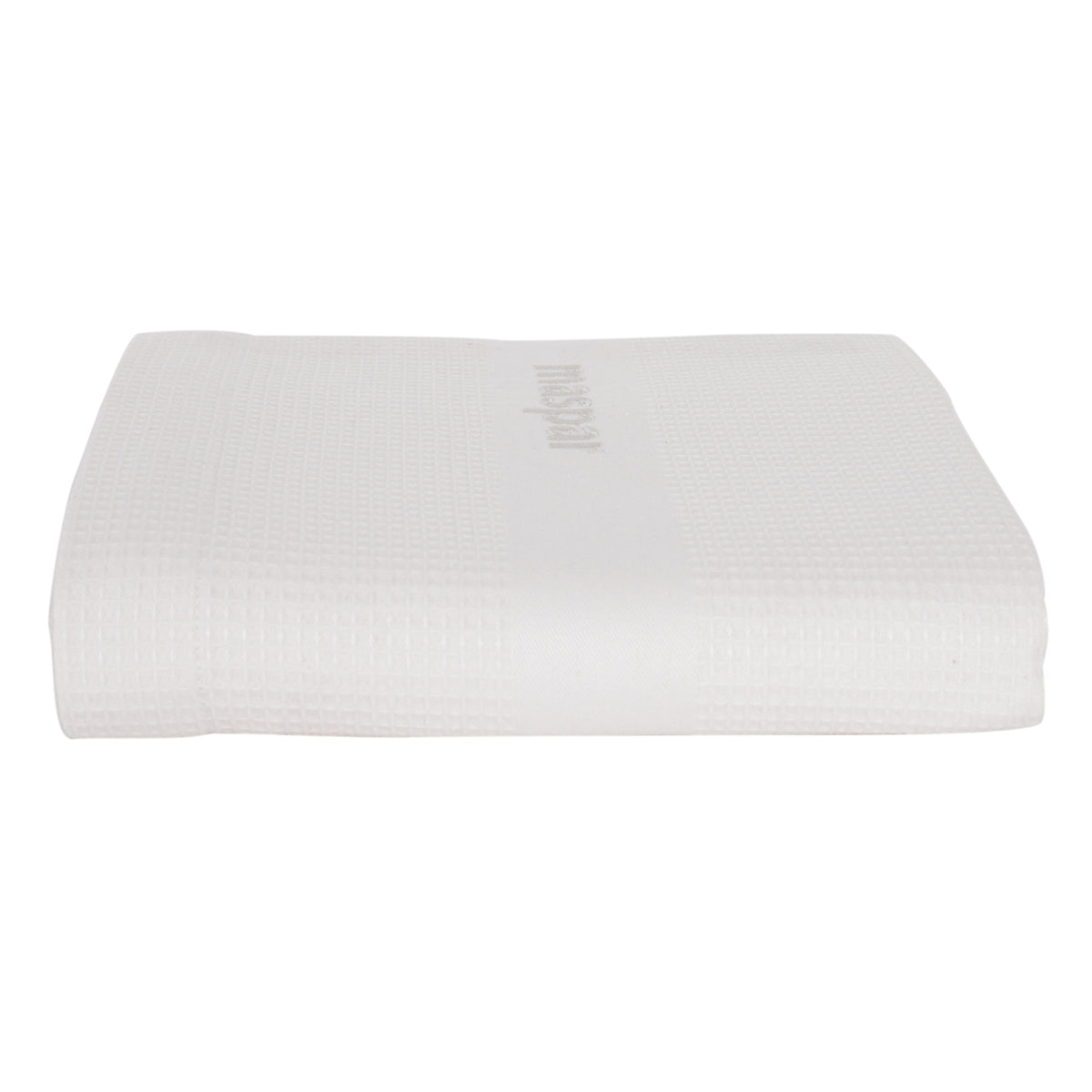 Catalina Waffle Antimicrobial Antifungal Super Absorbent Quick Dry Gym/Travel White Towel