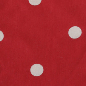 Polka Dot 100%Cotton Printed Red Stocking