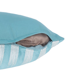 Alto Blue Medium 45X45 Cm Embroidery Machine Cushion Cover
