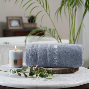 Amor Extra Luxury & Softness Anti Lint Treatment Jet Stream/Blue Bamboo Towel