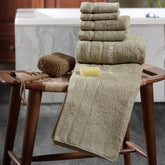 Maspar Amor Bamboo Towel Luxury and Super Soft with Anti Lint Treatment Sponge