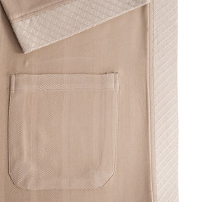 Bamboo Bath Robe Soft and Highly Absorbent Serene Haven Erika Beige