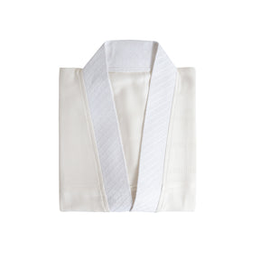 Bamboo Bath Robe Soft and Highly Absorbent Serene Haven Erika Off White