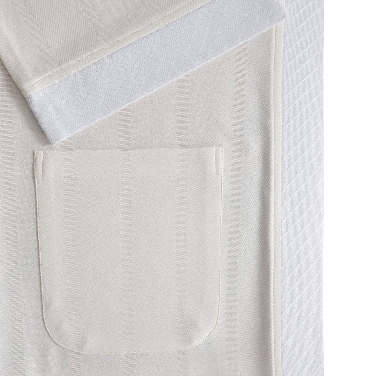 Bamboo Bath Robe Soft and Highly Absorbent Serene Haven Erika Off White