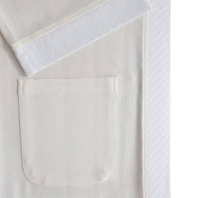 Bamboo Bath Robe Soft and Highly Absorbent Serene Haven Erika Off White