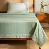Bamboo Eco Friendly Soft Blanket/Bed Cover/Multi Cover Serene Haven Erika Green