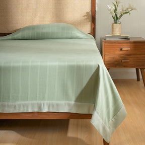 Bamboo Eco Friendly Soft Blanket/Bed Cover/Multi Cover Serene Haven Erika Green