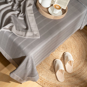 Bamboo Eco Friendly Soft Blanket/Bed Cover/Multi Cover Serene Haven Erika Grey