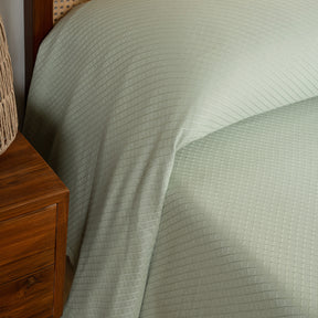 Bamboo Eco Friendly Soft Blanket/Bed Cover/Multi Cover Serene Haven Highlawn Green