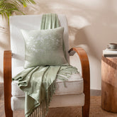 Bamboo Extra Soft Hypoallergic Decor Cushion Cover Serene Haven Highlawn Green