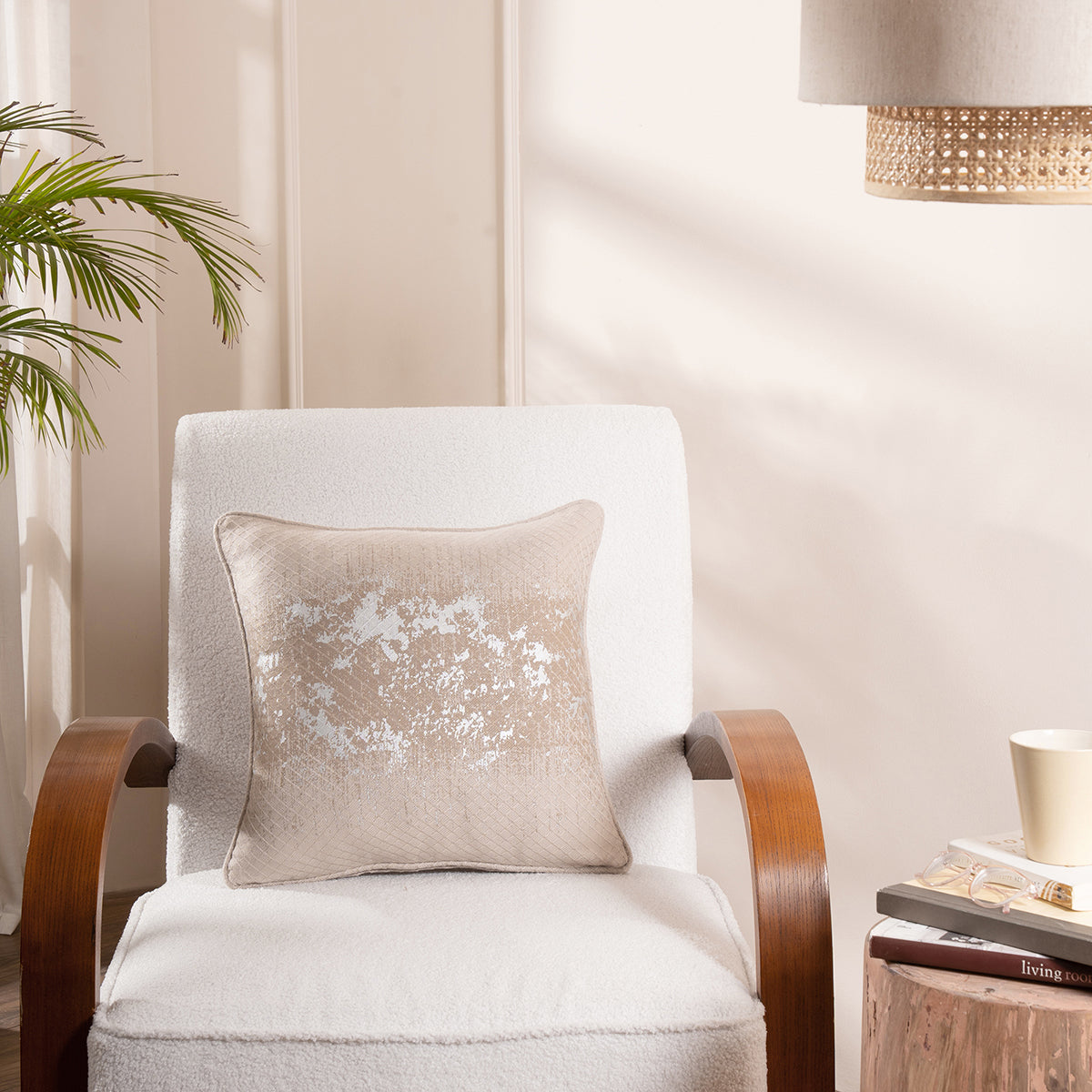 Bamboo Extra Soft Hypoallergic Decor Cushion Cover Serene Haven Highlawn Grey