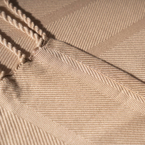 Bamboo Throw Super Soft and Hypoallergic & Eco Freindly Serene Haven Erika Beige