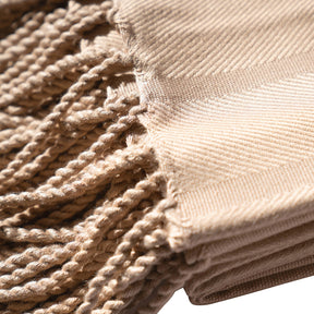 Bamboo Throw Super Soft and Hypoallergic & Eco Freindly Serene Haven Erika Beige
