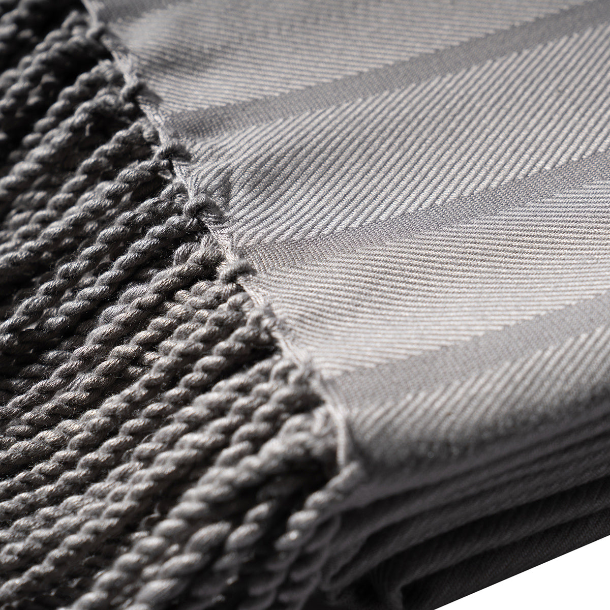 Bamboo Throw Super Soft and Hypoallergic & Eco Freindly Serene Haven Erika Grey